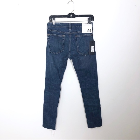 New Rag & Bone Raw Hem Dre Skinny Jeans - Picture 4 of 7